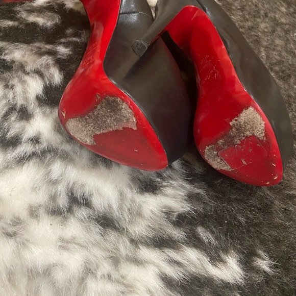 Highness 160 Calf VIP/Patent Calf Toe. Black/Red 018. Size Eu 36.5 (6 1/2 US) - Picture 5 of 6